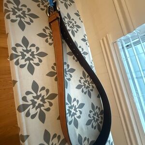 Columbia Blue and Black Belt